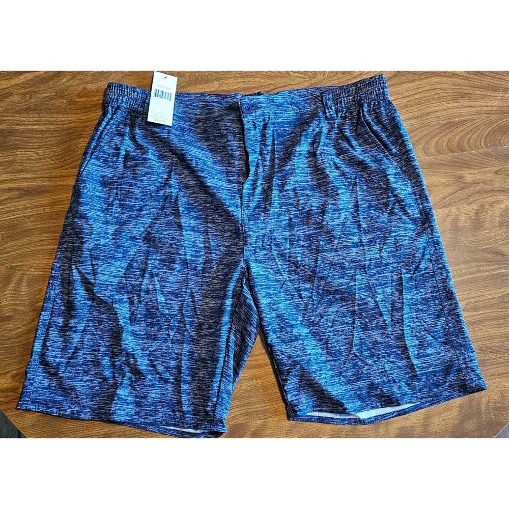 High Surf Men's Activewear Shorts Blue Heather Athletic Casual Loungewear